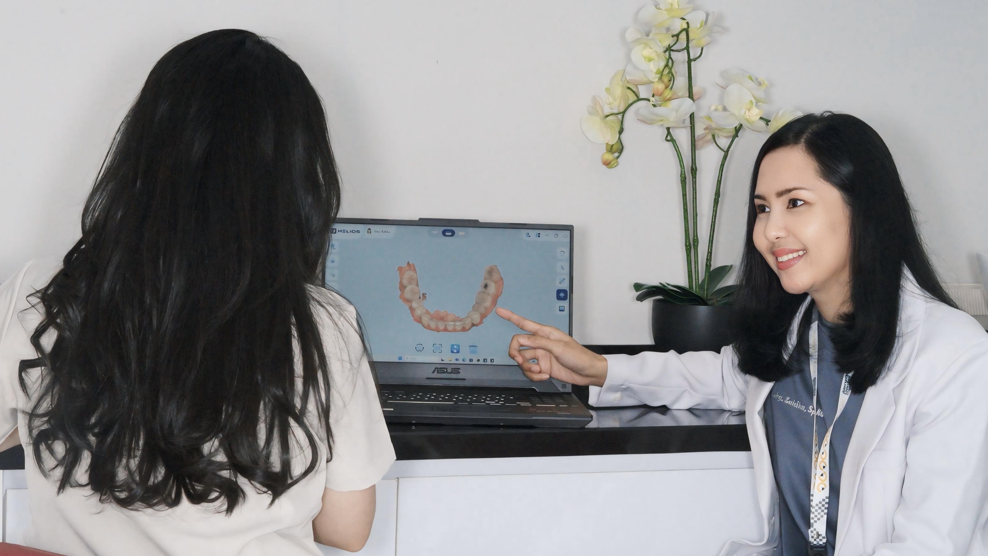Interior klinik Alenza Dental Care